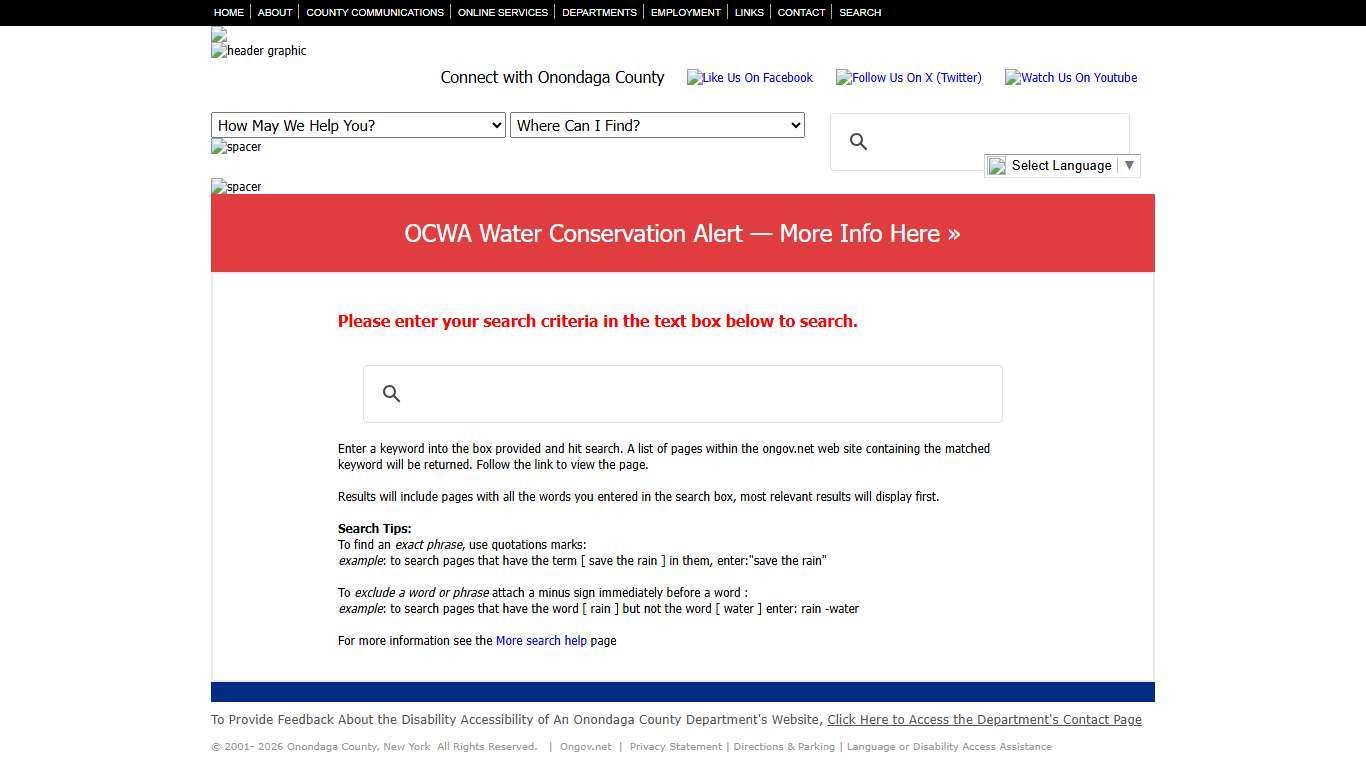 Onondaga County , New York